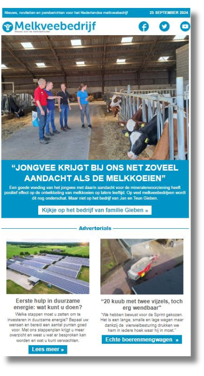 Melkveebedrijf-adverteren-voorbeeld-nieuwsbrief