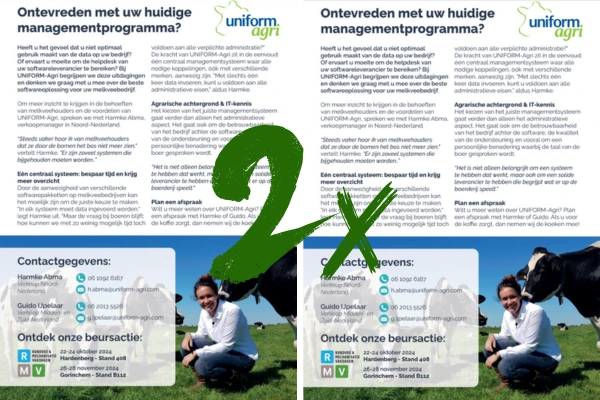 Ruimteverdubbelaar na verdubbeling